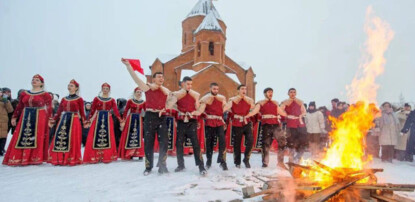 Armenian Fire Dance!